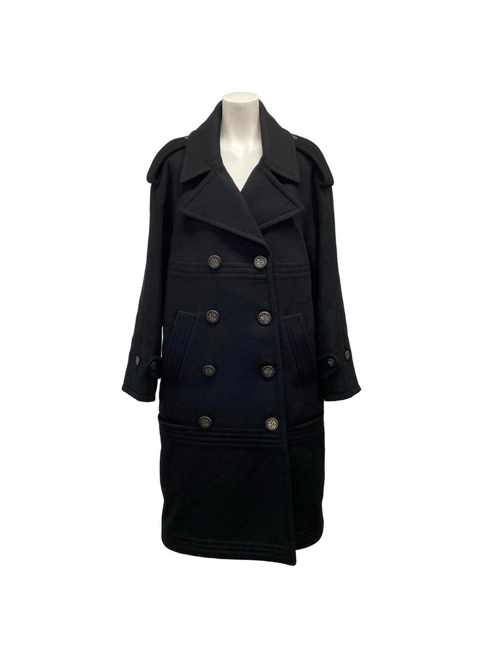Chanel Black Outer Fabric] Wool Women's #297453C17B